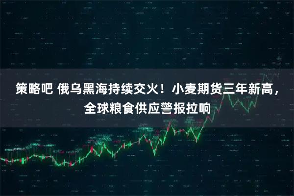 策略吧 俄乌黑海持续交火！小麦期货三年新高，全球粮食供应警报拉响